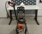 Ladrão furta lavadora de pressão e é preso em Nova Serrana