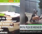 Briga entre atleticanos e torcedores do River em Divinópolis repercute na Argentina