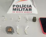 Nova Serrana: PM desarticula ponto de tráfico e prende suspeita