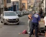 Vídeo: Colisão entre carro e moto no Centro de Divinópolis