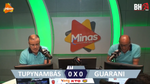 Guarani perde sua primeira na tercerona do mineiro 2024