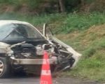 Carro capota e mulher fica ferida na MG-050, entre Divinópolis e Formiga