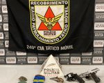 Adolescente é apreendido com armas e drogas no bairro Del Rey em Divinópolis