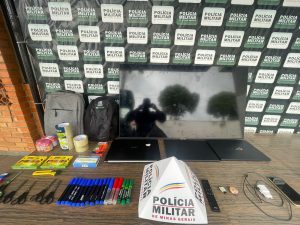 Pomp&eacute;u: adolescentes s&atilde;o presos ap&oacute;s atear fogo e furtar CRAS