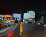 Acidente entre caminhões deixa dois mortos na BR-356, na Grande BH