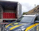 Carga de bebidas é recuperada após perseguição policial na Grande BH