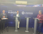 Debate entre candidatos à prefeitura de Nova Serrana