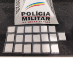 PM apreende 19 papelotes de cocaína em Formiga