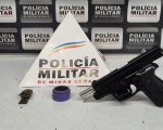 Menor é apreendido com réplica de pistola em Divinópolis: 'Achei jogado na rua'