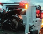 Motociclista bate em mureta na BR-262 após perseguição policial em Nova Serrana