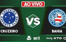 Final de jogo Cruzeiro 1&times;1 Bahia pelo Brasileir&atilde;o