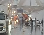 Quatro pessoas ficam feridas em acidente na BR-040, na Grande BH