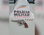 Nova Serrana: Motociclista tenta fugir de abordagem, mas é preso com arma