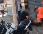 Vídeo: Acidente deixa feridos no bairro Niterói em Divinópolis