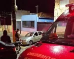 Pará de Minas: Motorista fica ferido após carro bater em poste