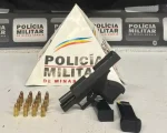 Divinópolis: Homens são presos com arma, após um deles se envolver em briga de trânsito