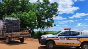 Homem &eacute; preso acusado de adulterar chassi de ve&iacute;culo em Lagoa da Prata