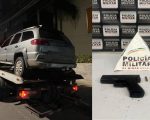 Homem é preso com arma e carro furtado em Divinópolis