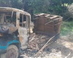 Caminhoneiro é encontrado amarrado e morto junto ao veículo em chamas na zona rural de Samonte