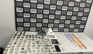 Divin&oacute;polis: suspeito &eacute; preso com moto usada para delivery de drogas