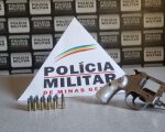 Homem ameaça mulher e filhas na zona rural de Abaeté; polícia apreende arma