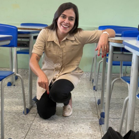 Deputada Lohanna visita obras em escolas beneficiadas com emendas impositivas