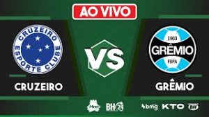 Final de jogo Cruzeiro 1&times;1 Gr&ecirc;mio pelo Brasileir&atilde;o