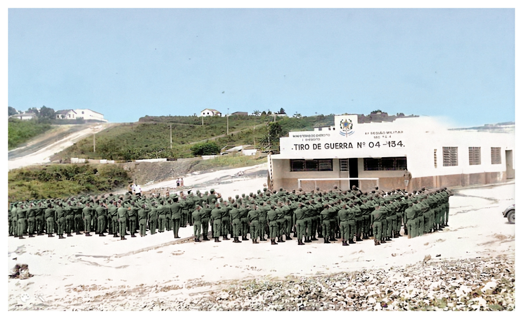 ova sede do Tiro de Guerra no Bairro Interlagos (antes de 1979, com a numera&ccedil;&atilde;o TG 04-134).