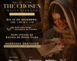 Divinópolis terá exibição do especial de natal com “The Chosen” – “Noite Sagrada”