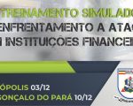 PM fará simulado de ataque a banco em Divinópolis nesta terça (3)