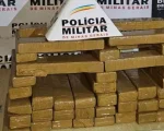 Formiga: Homem sofre acidente durante fuga e é preso com 45 barras de maconha