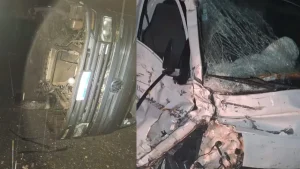 C&oacute;rrego Fundo: Acidente na MG-050 deixa dois feridos