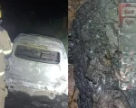 Corpo encontrado carbonizado em carro em Itaúna é de homem de Betim