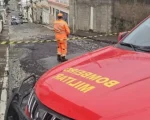 Formiga: Bombeiros são acionados para ocorrência de risco de desabamento em via pública
