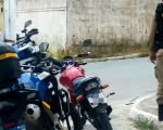 Cinco são detidos após furtarem três motos em pátio de Nova Serrana