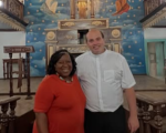 Igreja Matriz de São Gonçalo recebe visita da Ministra Macaé Evaristo
