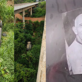 Padre Adelmo sobrevive a grave acidente e foto de Padre Libério é percebida no carro destruído