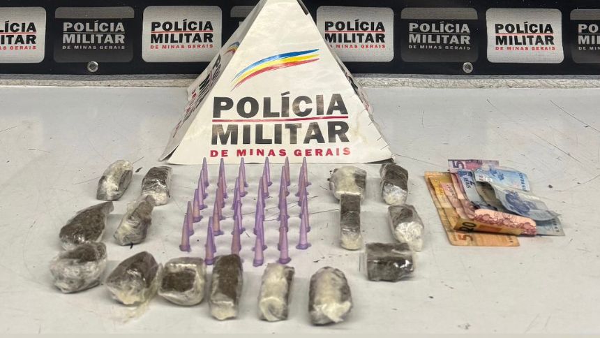 'Gerente' de delivery de drogas &eacute; preso em Divin&oacute;polis; casa era alugada para guardar entorpecentes