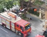 Vídeo: princípio de incêndio atinge lanchonete no Centro