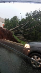 Chuva forte causa estragos em Nova Serrana nesta Ter&ccedil;a-feira (17)