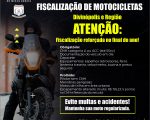 Polícia Militar alerta para aumento na fiscalização de motos no fim do ano em Divinópolis e região