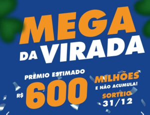 Confira os n&uacute;meros sorteados da Mega Sena da Virada 2024