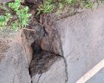 Rachaduras interdita viaduto da BR-356 na Grande BH após chuva forte