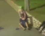 Tinha que ser o Chaves: personagem de trem da alegria salva mulher de agressão em Contagem