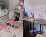 Vídeo: Bandidos furtam confeitaria e comem produtos em BH; um homem foi preso