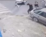 Vídeo: Homem que fugia da PM é preso após bater em carro em BH; motorista de app fica ferido