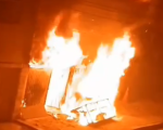 VÍDEO: Moradores deixam casa às pressas após incêndio, em BH