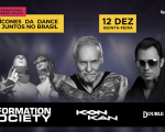 30 Anos Depois, Kon Kan e Information Society Juntos Novamente no Brasil