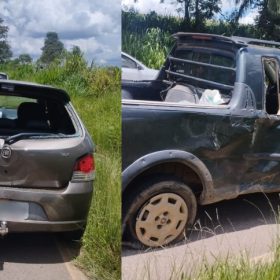 Motorista b&ecirc;bado &eacute; preso ap&oacute;s provocar acidente com dois feridos em Cl&aacute;udio
