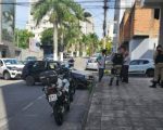 VÍDEO: Carro da Prefeitura de Divinópolis se envolve em acidente no bairro Sidil
